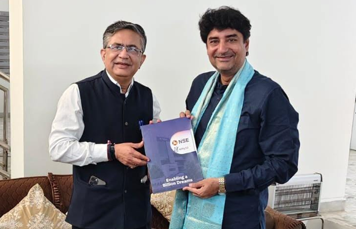 NSE India MD calls on Mayor of Rajkot